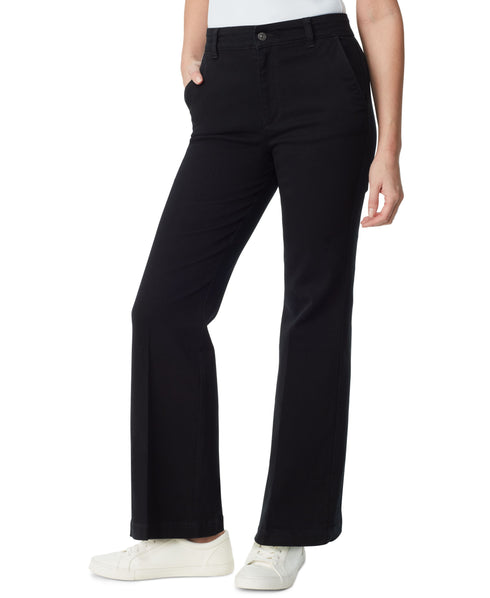 Women's High-Rise Flared-Hem Jeans